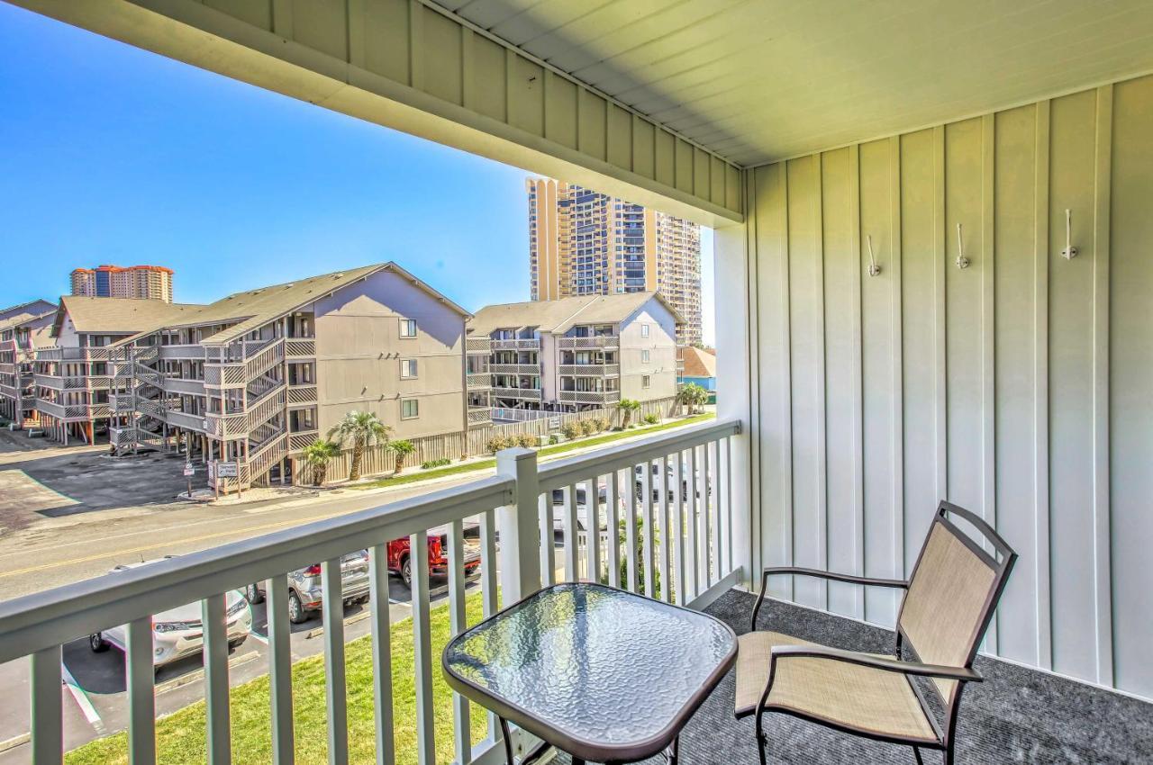 Myrtle Beach Condo With Balcony Walk To Beach! Exterior foto